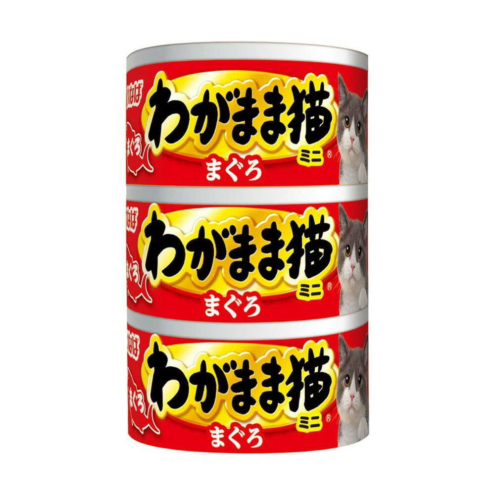 Inaba Wagamama Cat Tuna Mini 3 Cans Tuna 60g x 3
