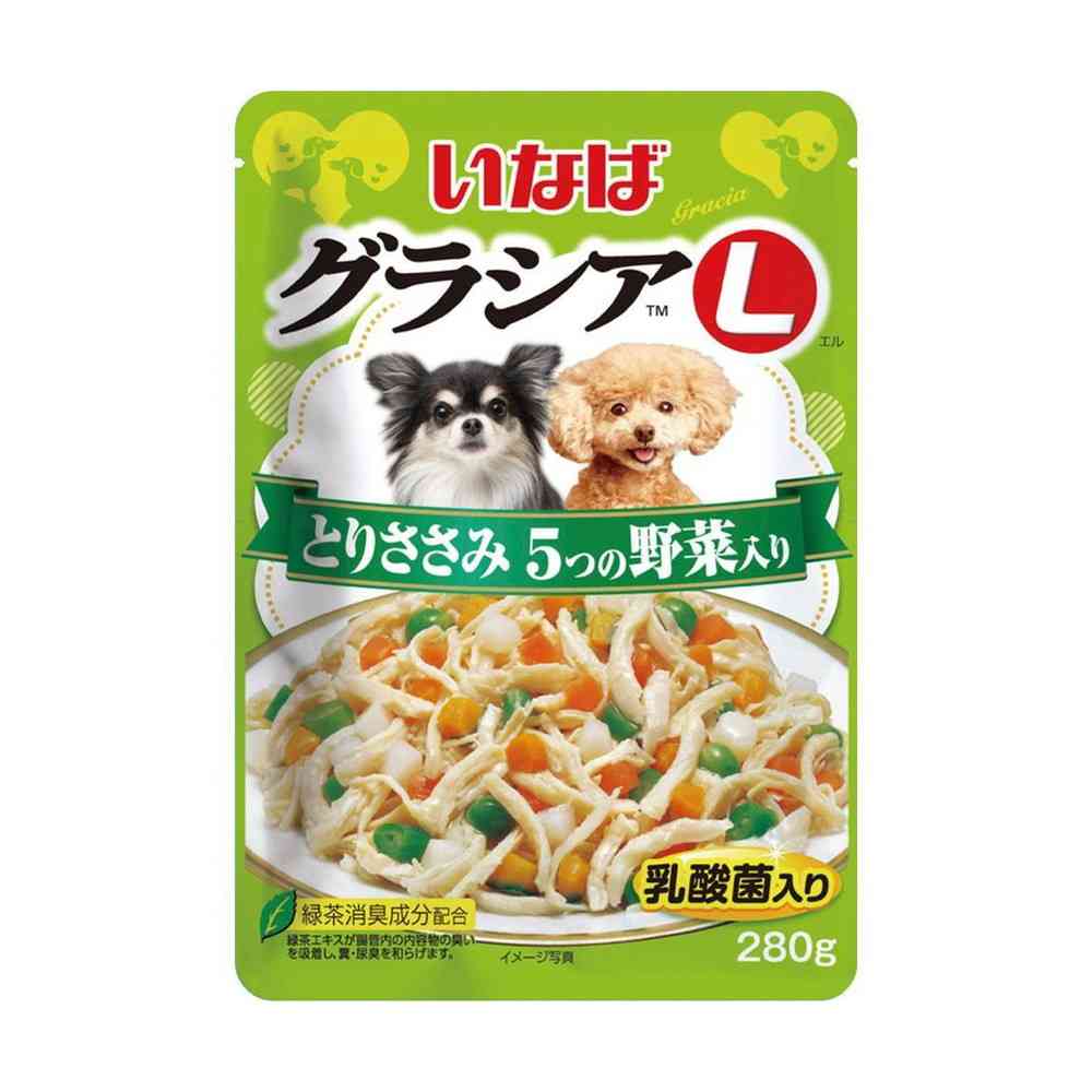 Inaba Gracia L Chicken Breast with Five Vegetables 280g