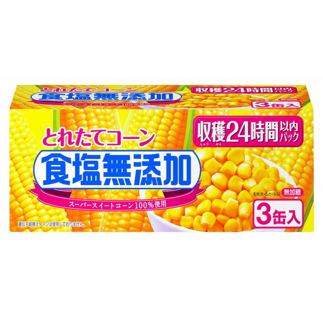 Inaba Fresh Corn No Salt Added 3 Cans 180g x 3