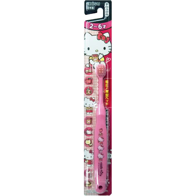 Ebisu Kids Toothbrush Kitty 2-6 Years Old (Color Selection Not Available)