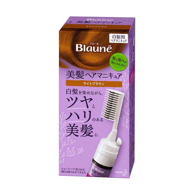 Kao Bologne Beautiful Hair Manicure Light Brown with Comb 72g