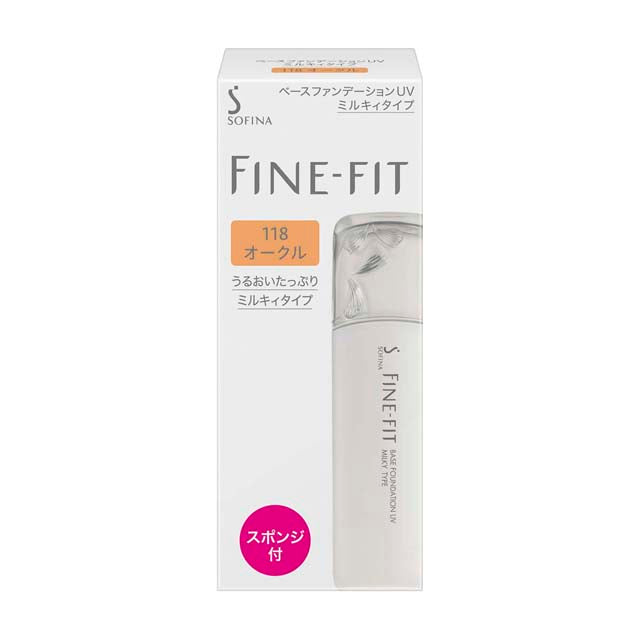 Sofina Fine Fit Base Foundation UV Milky Type 118