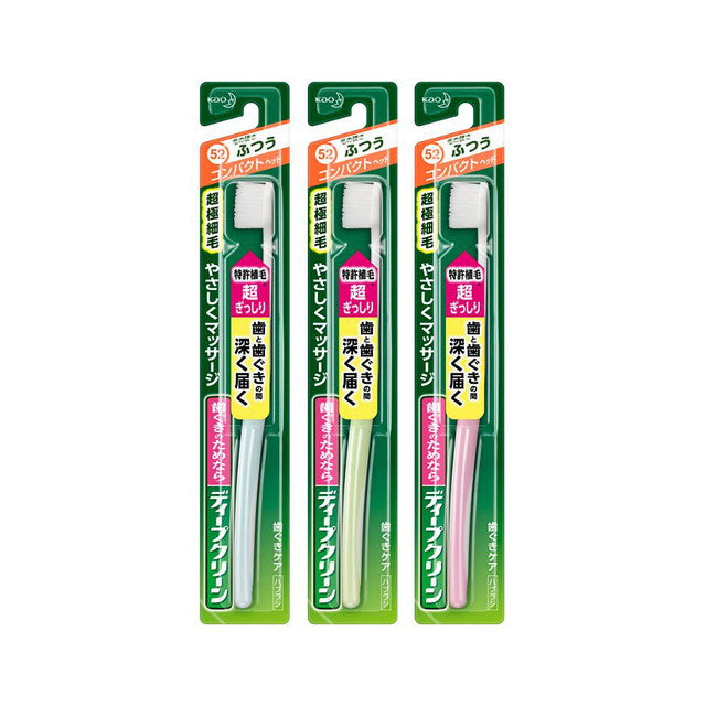 Kao Deep Clean Toothbrush Periodontal Care Medium 1 Piece (Color Selection Not Available)