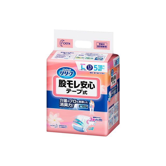 Relief Anti-Leak Tape Diapers L 13 Pieces