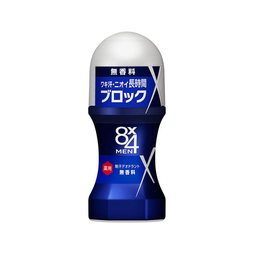 Kao 8×4 MEN Roll-On Unscented 60ml