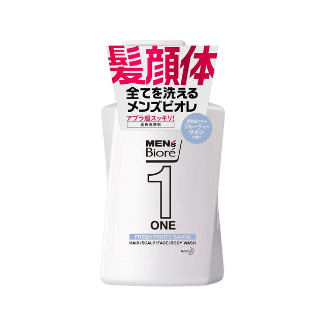 Kao Men's Biore ONE Fruity Soap 480ml