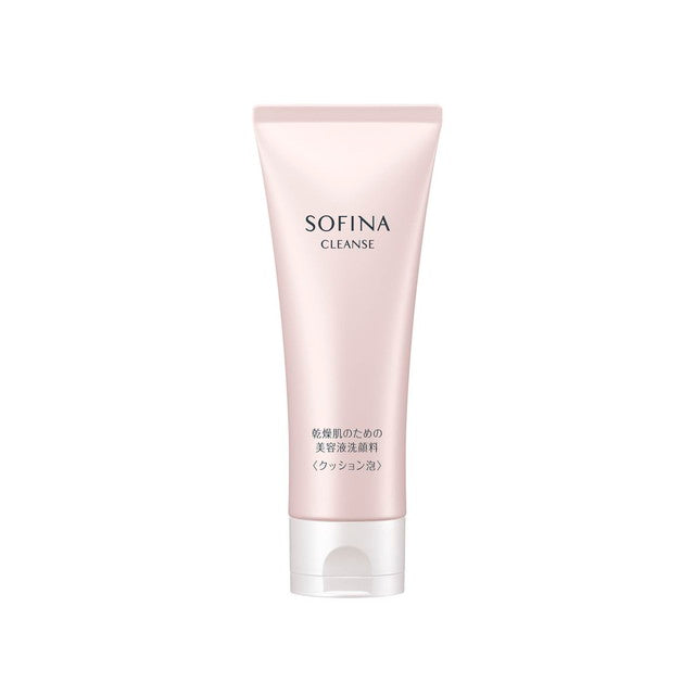 Sofina Moisturizing Serum Facial Cleanser Cushion Foam 120g