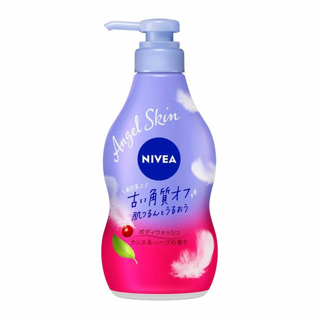Nivea Angel Skin Body Wash Cassis & Herb Scent Pump 480ML