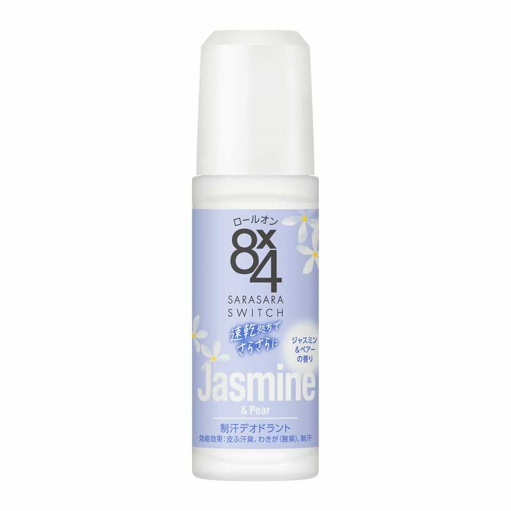 Kao 8×4 Roll-On Jasmine & Pear Scent 45ml