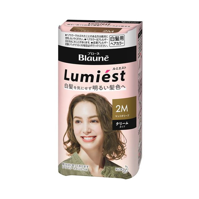 Kao Bione Lumiest Hair Color 2M Matte Olive 108g