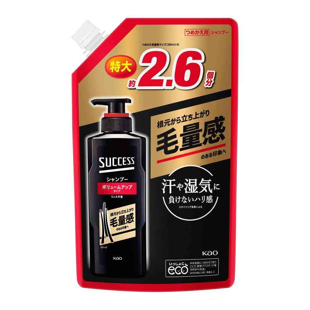Kao Success Shampoo Volume Up Refill Large 730ml