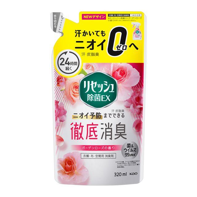 Kao Resesh Deodorizing EX Garden Rose Scent Refill 320ml