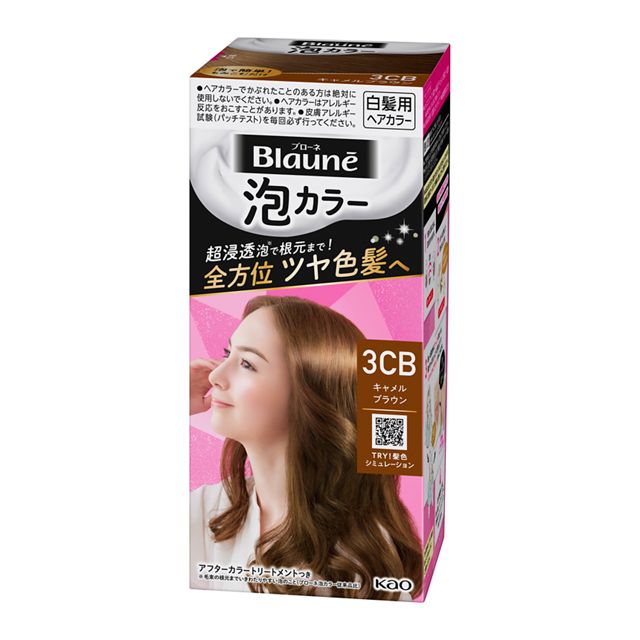 Kao Bione Foam Color 3CB Camel Brown
