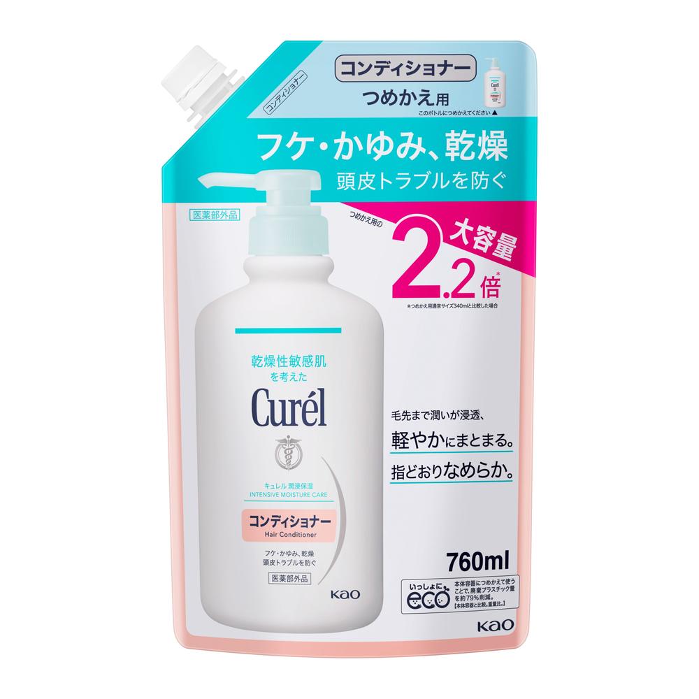 Kao Curel Conditioner Large Refill 760ml