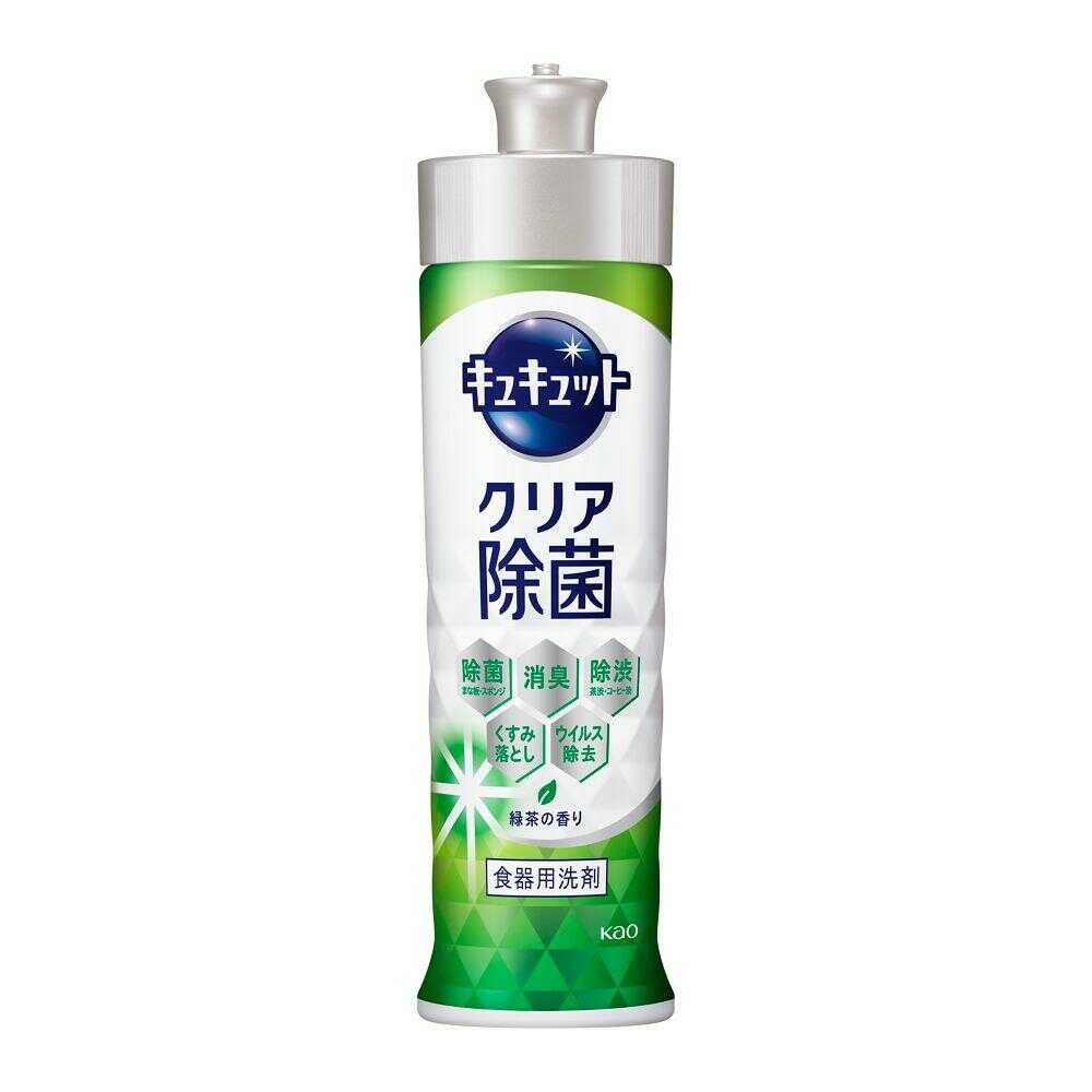 Kao Kyu Kyu T Clear Antibacterial Green Tea 220ml