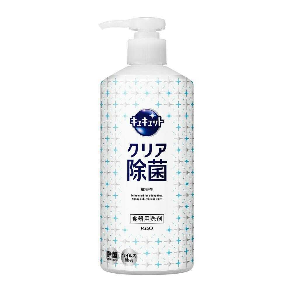 Kao Kyukyutto Clear Antibacterial Pump 480ml