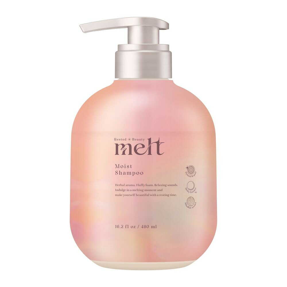 melt Moist Shampoo Pump 480ml