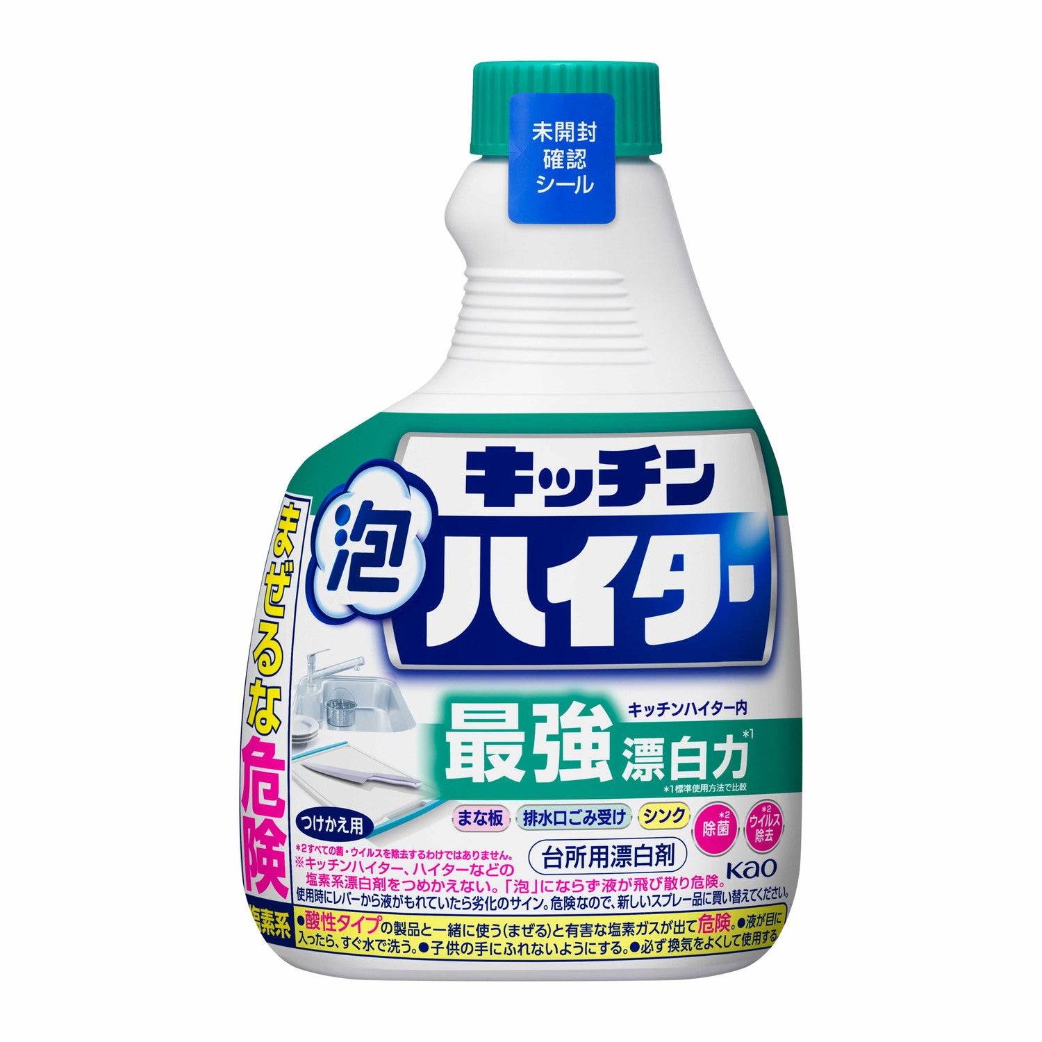 Kao Kitchen Foam Bleach Refill 400ml