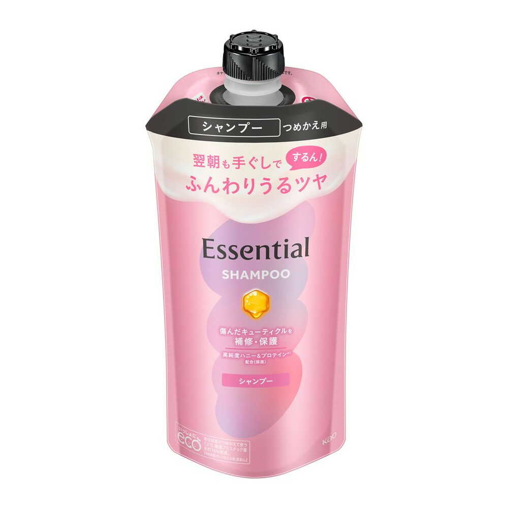 Kao Essential Soft & Moist Shampoo Refill 300ml