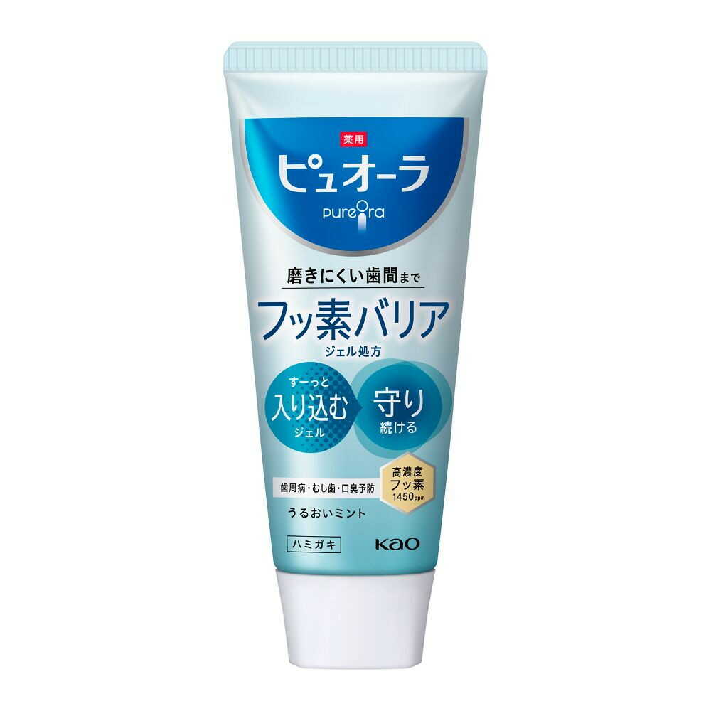 [Quasi-drug] Medicinal Puyora Barrier Gel Toothpaste Moisture Mint 115g