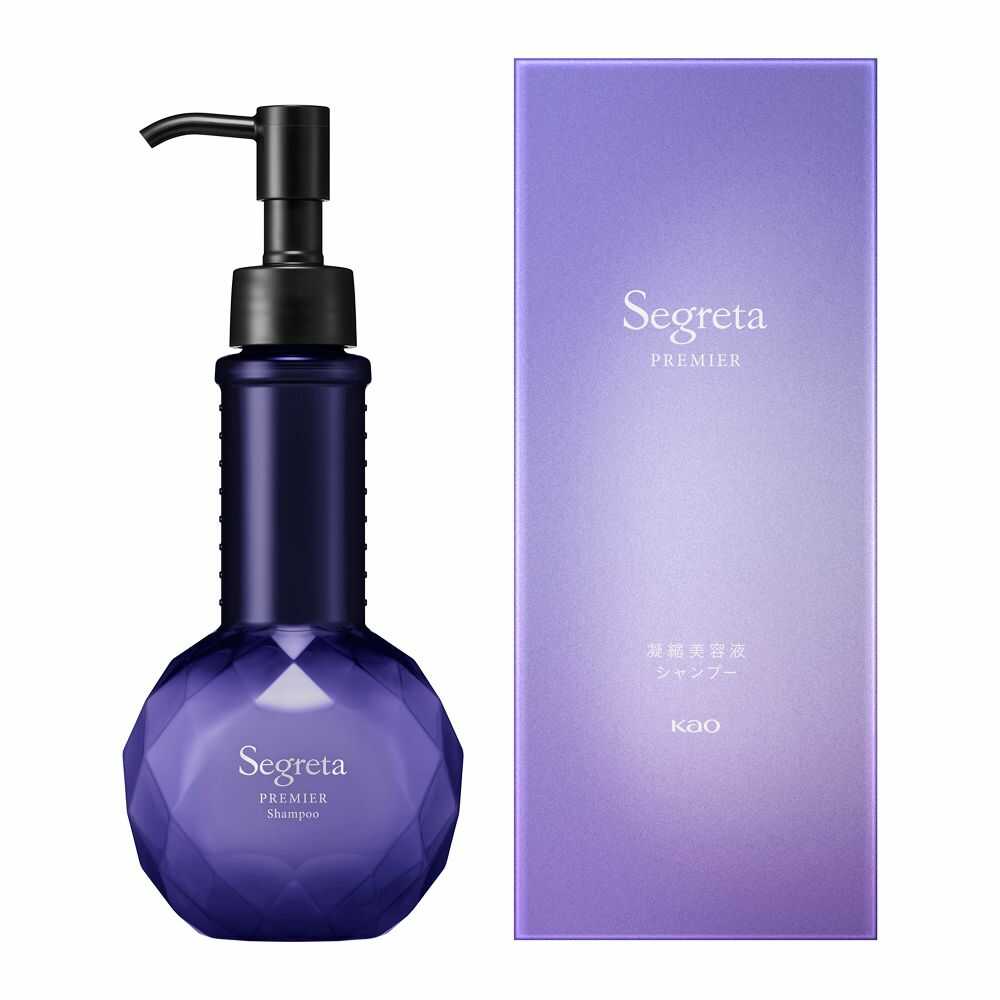 Kao Segreta Premier Concentrated Beauty Serum Shampoo Pump 200ml