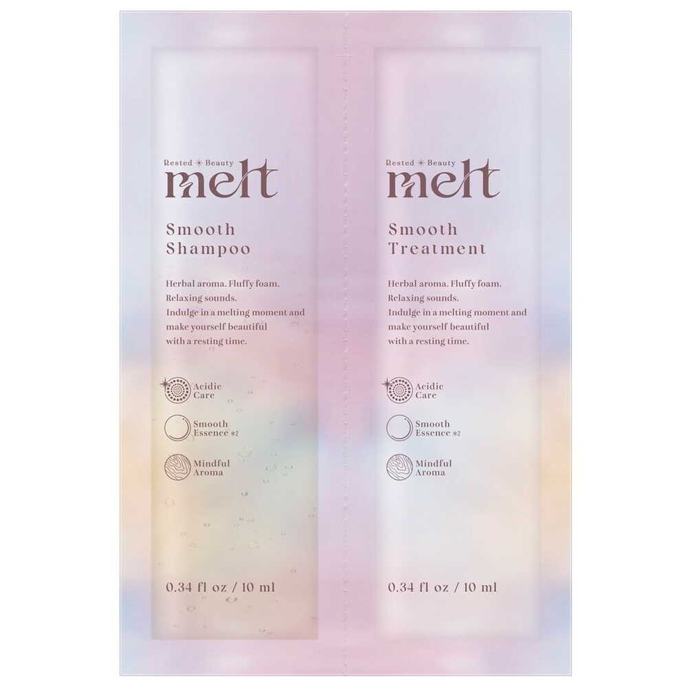 Kao Melt Smooth Shampoo & Treatment Pillow 20ml