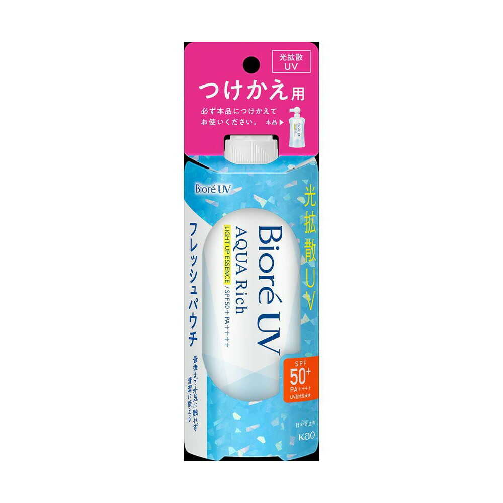Kao Biore UV Aqua Rich Light Up Essence Fresh Pouch (120g)