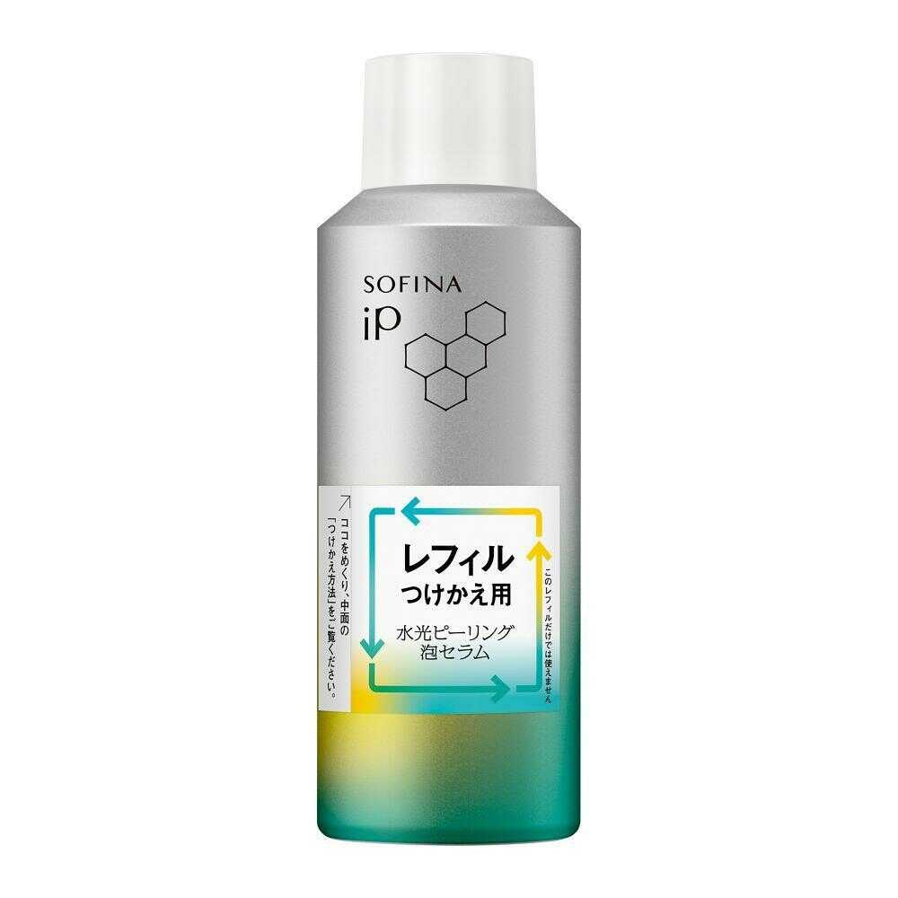 Kao Sofina iP Water Glow Peeling Foam Serum Refill 120g