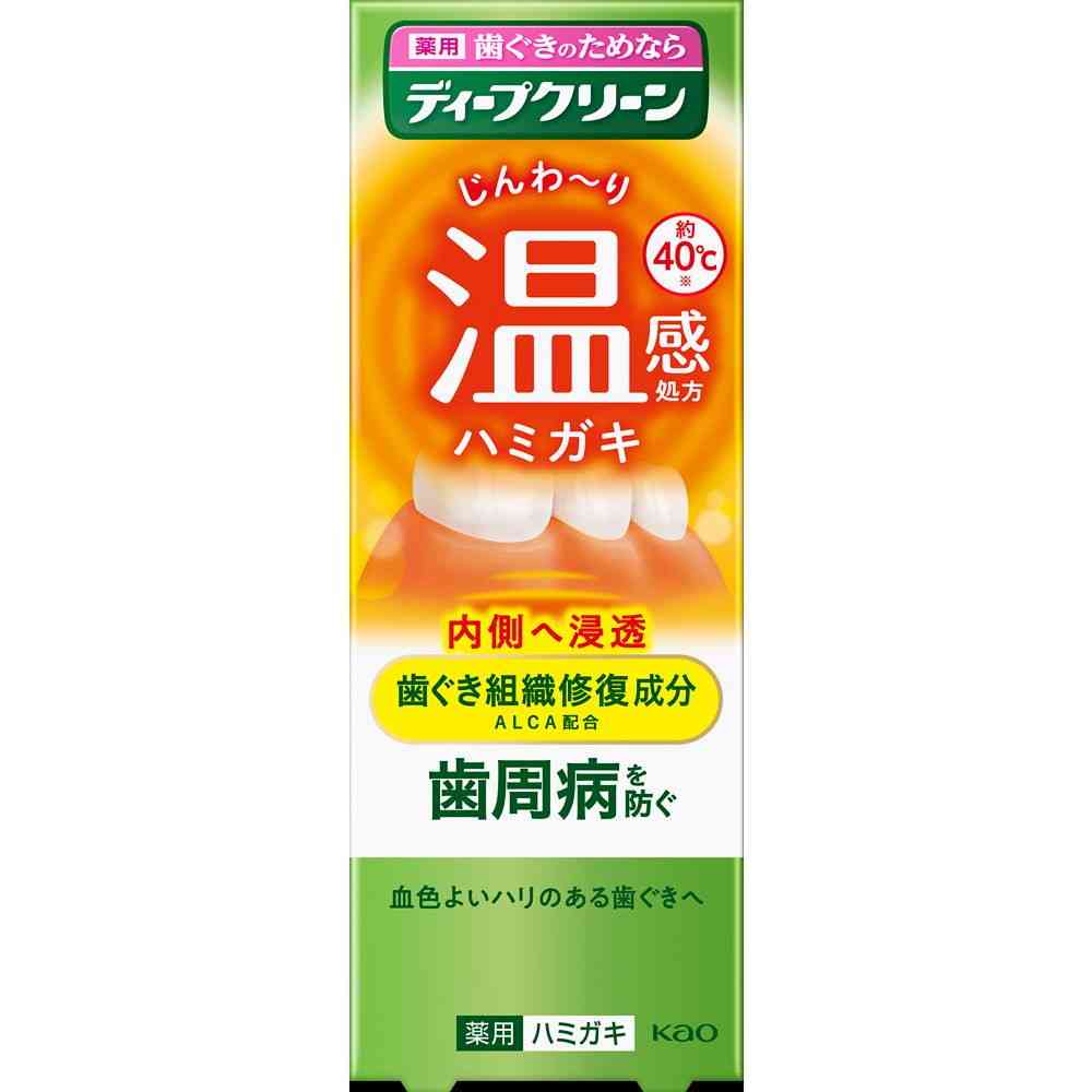 [Quasi-drug] Kao Deep Clean Medicinal Warming Toothpaste 85g