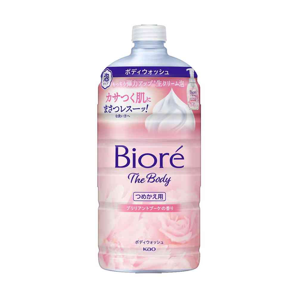 Kao Biore The Body Foam Type Brilliant Bouquet Scent Refill 780ml