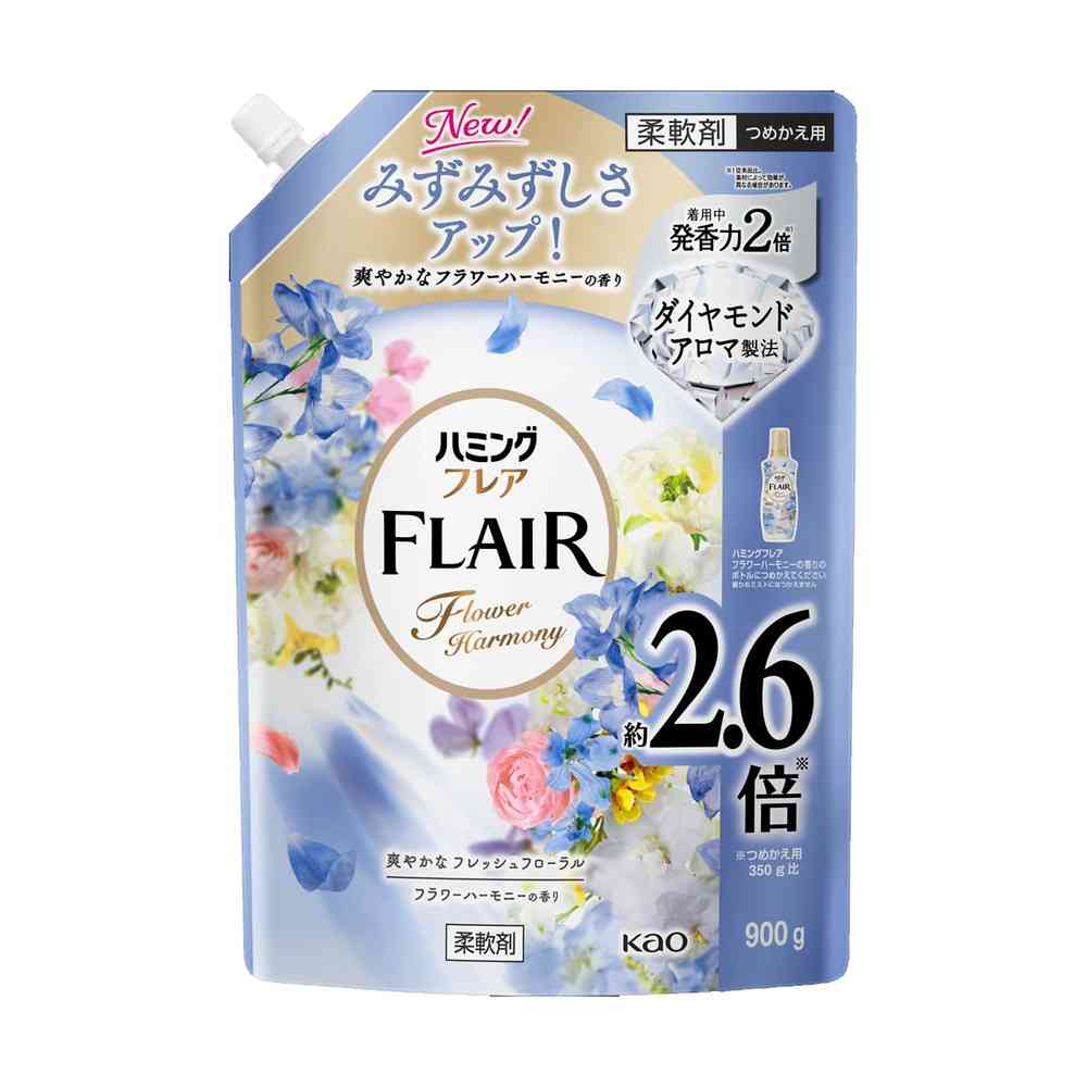 Kao Humming Flair Flower Harmony Spout Pouch 900g