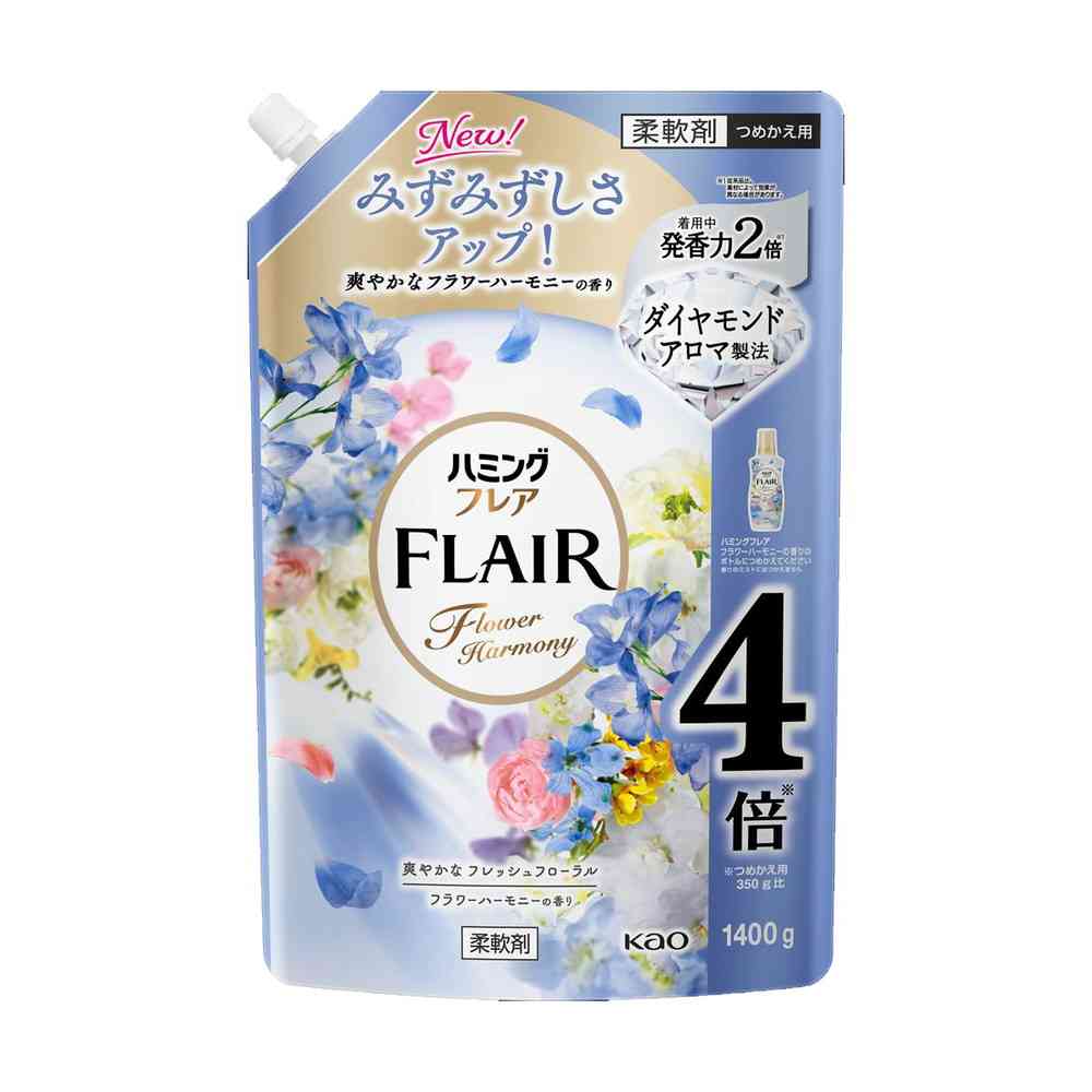 Kao Humming Flair Flower Harmony Refill 1400g