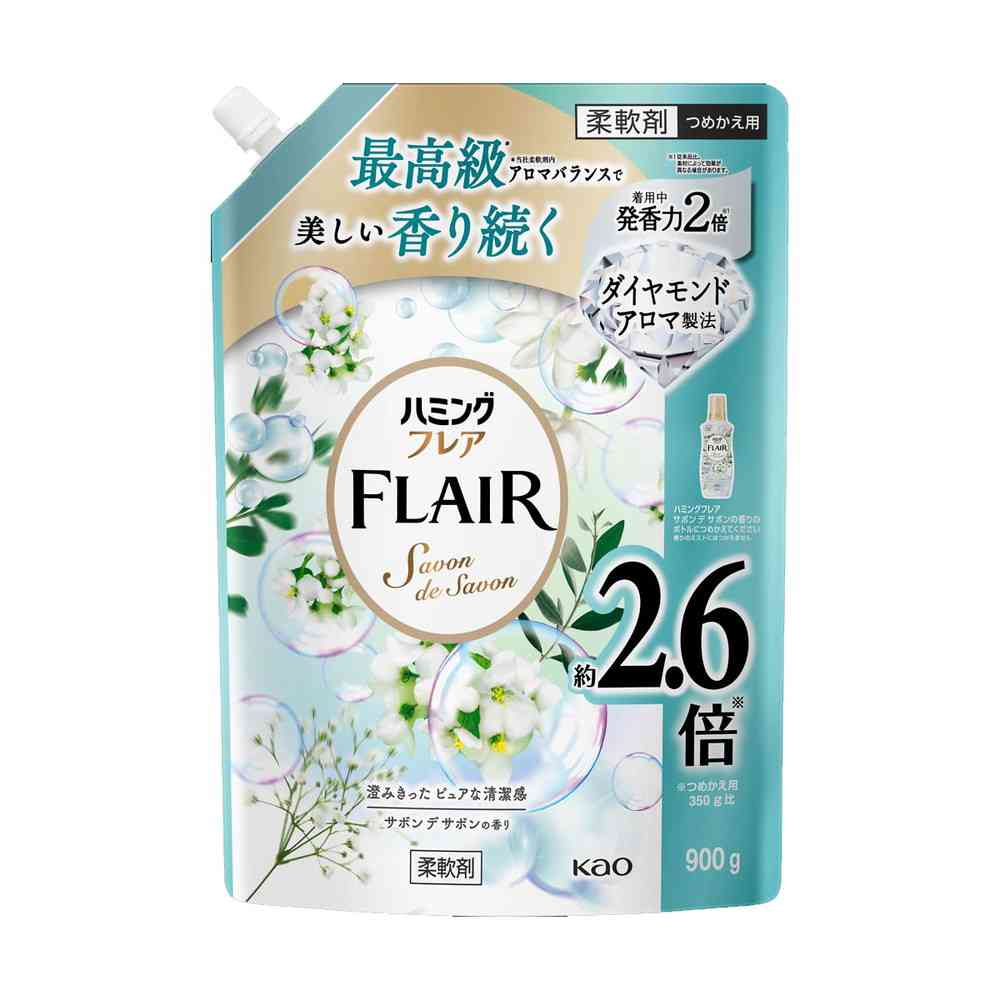 Kao Humming Flair Sabon de Sabon Spout Pouch 900g