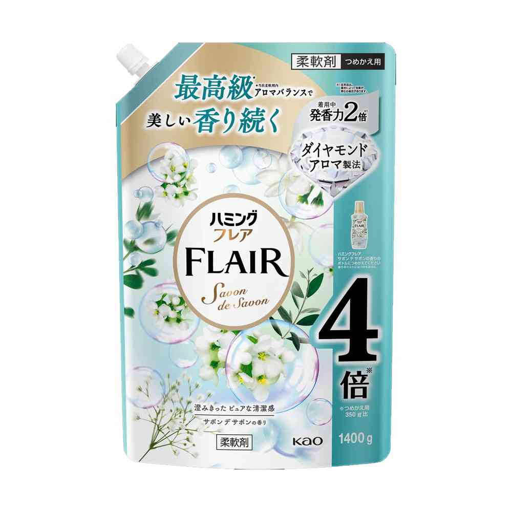 Kao Humming Flair Sabon de Sabon Spout Pouch 1400g
