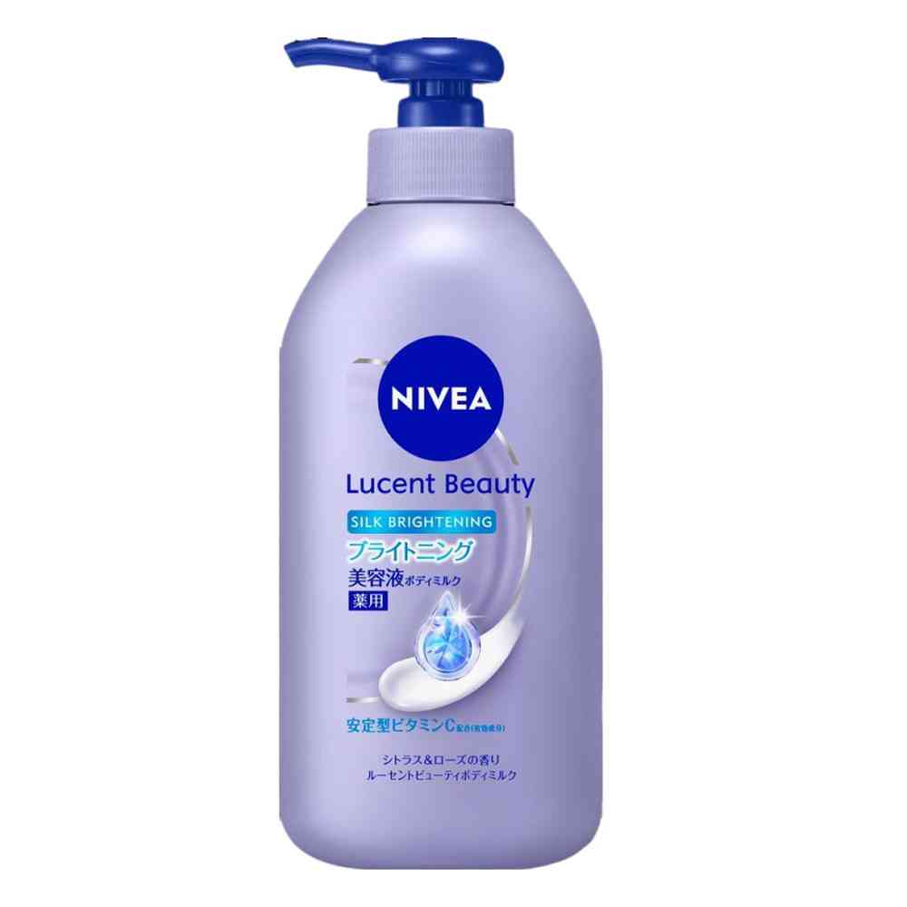 Kao Nivea Lucent Beauty Silk Brightening Serum Body Milk 330ml