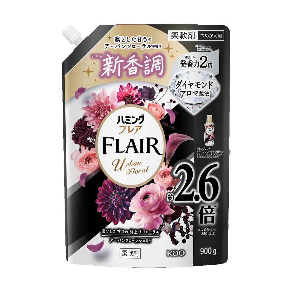Kao Humming Flair Urban Floral Spout Pouch 900g