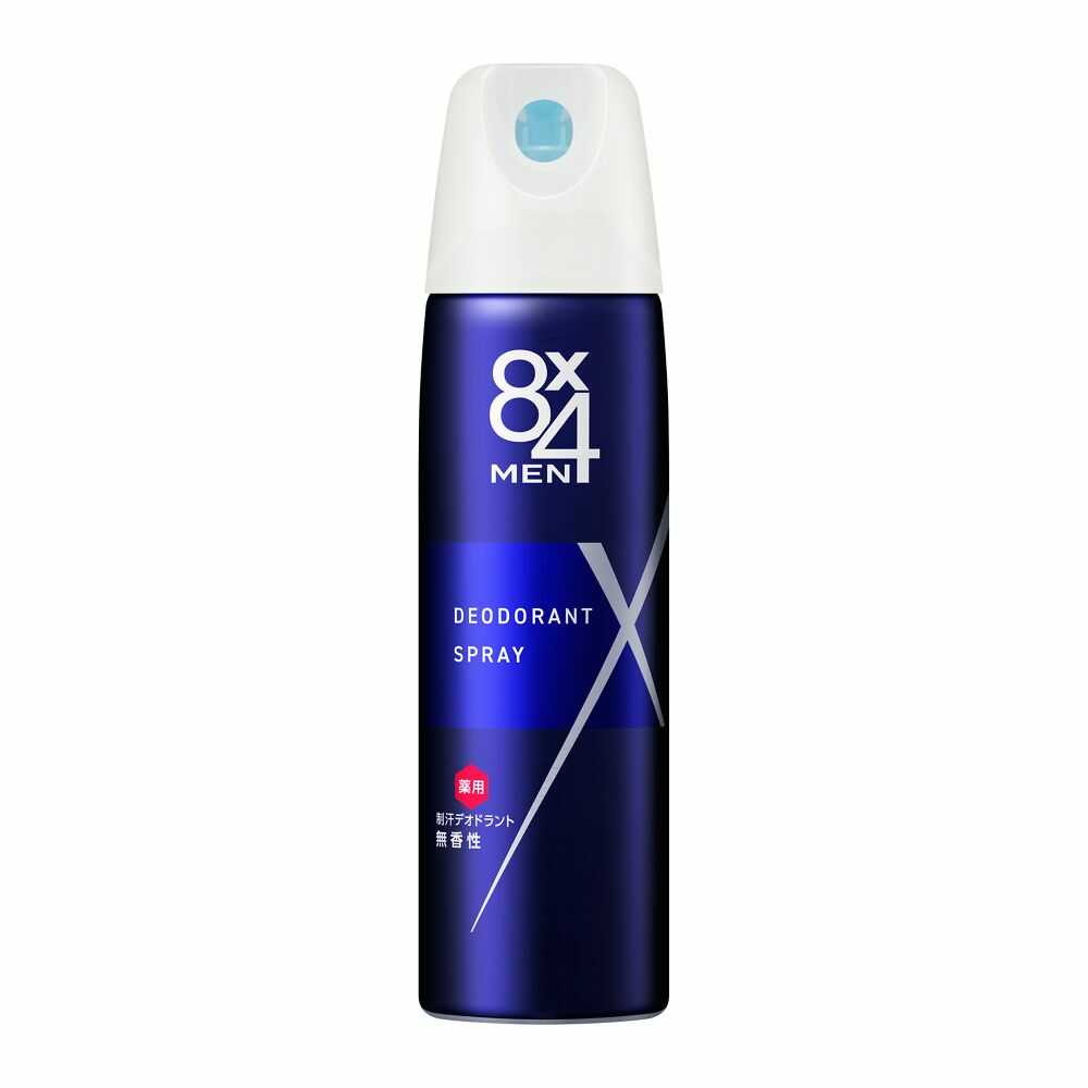 Kao 8x4 Men Deodorant Spray Unscented 150g