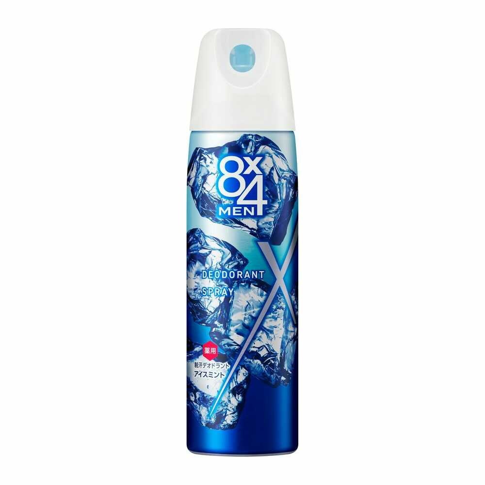 Kao 8x4 Men Deodorant Spray Ice Mint 150g