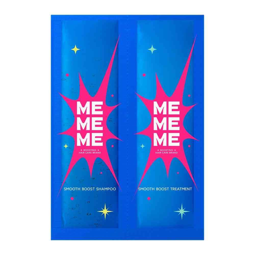 Kao MEMEME Smooth Boost Shampoo & Treatment Pillow 10ml + 10ml
