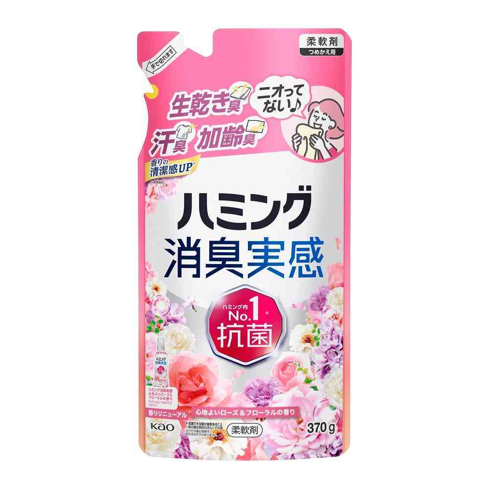 Kao Humming Deodorizing Experience Rose & Floral Scent Refill 370g