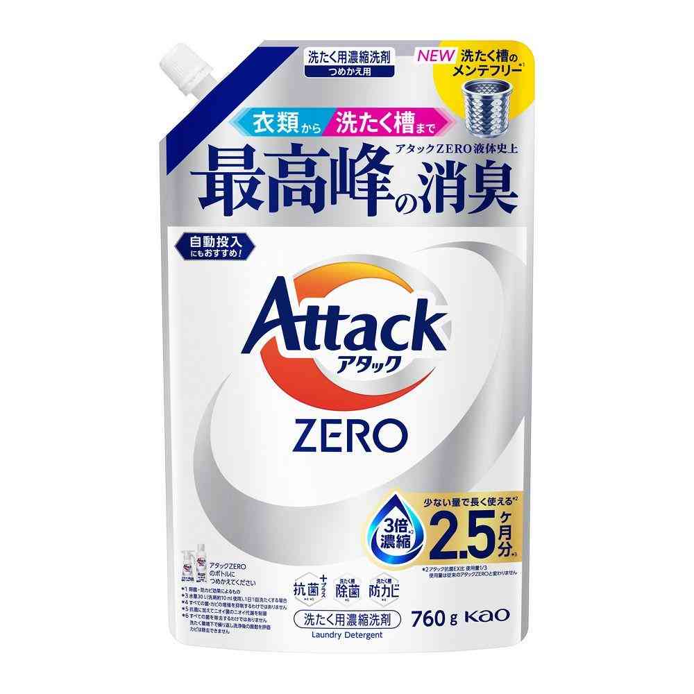 Kao Attack ZERO Refill 760g