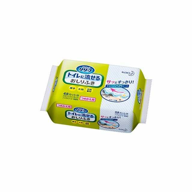 Relief Flushable Wet Wipes Refill - 24 Sheets