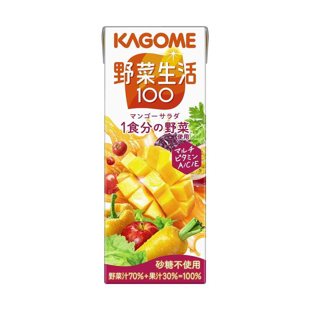 Kagome Vegetable Life 100 Mango Salad 200ml
