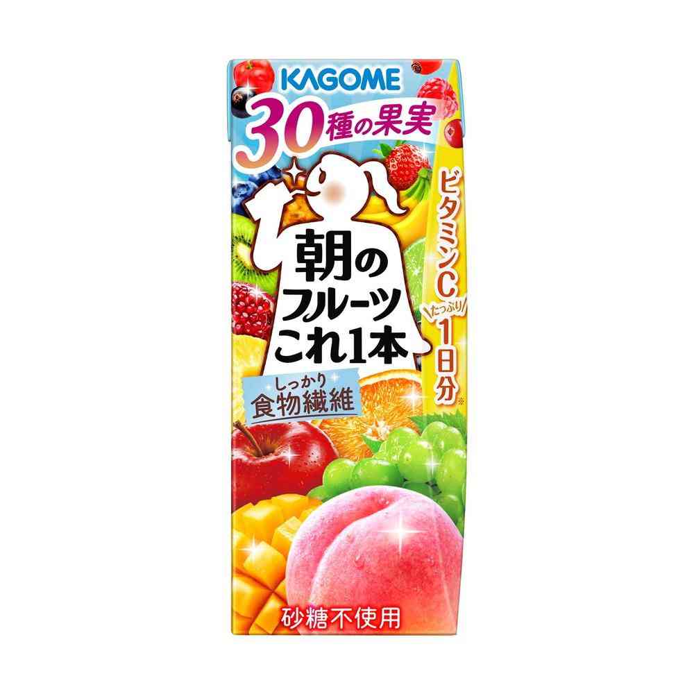 Kagome Morning Fruit One Bottle 200ml