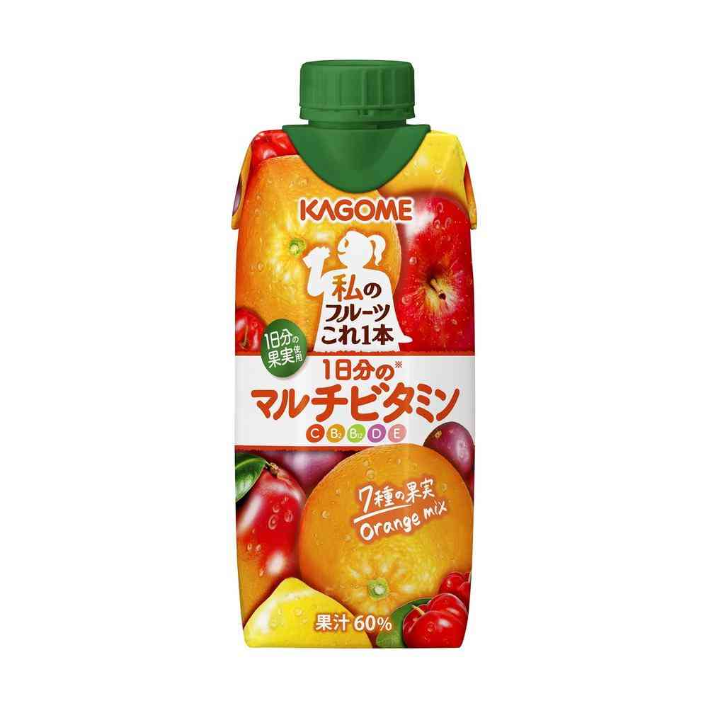 Kagome My Fruit One Bottle Daily Multivitamin 330ml