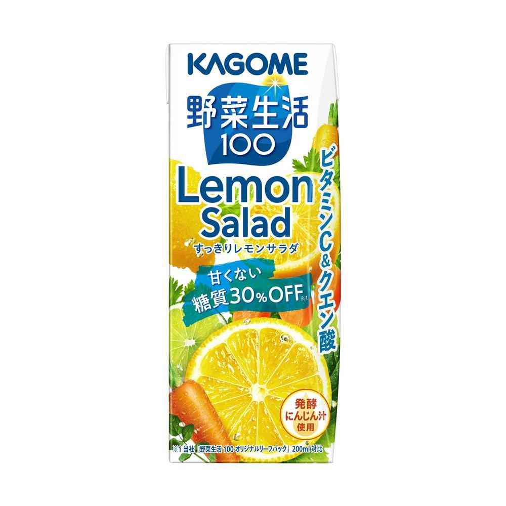 Kagome Vegetable Life 100 Refreshing Lemon Salad 200ml
