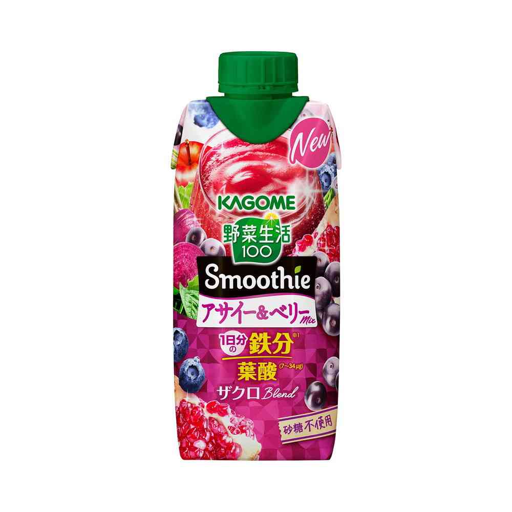 Kagome Vegetable Life Smoothie Acai & Berry 330ml