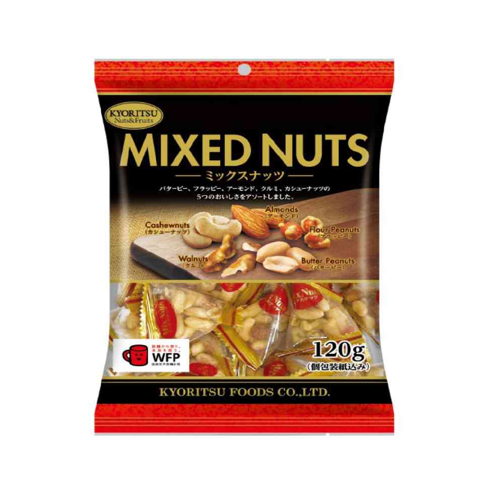Kyoritsu Mixed Nuts Pilo 120g