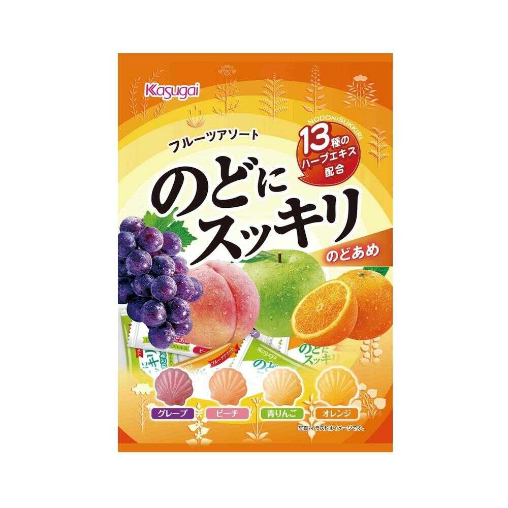 Kasugai Refreshing Fruit Assortment Candy 118g
