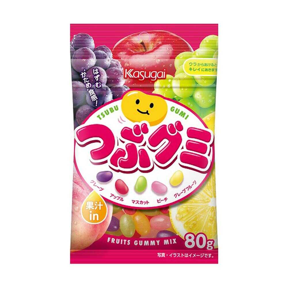 Kasugai Tsubu Gummies 80g